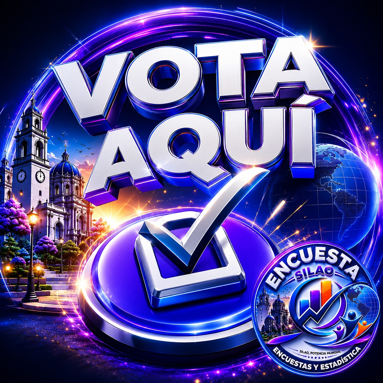 VOTA AQUÍ · Encuesta Silao